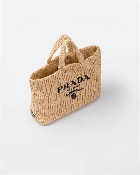 prada raffia tote bag replica|prada foldable shopping tote.